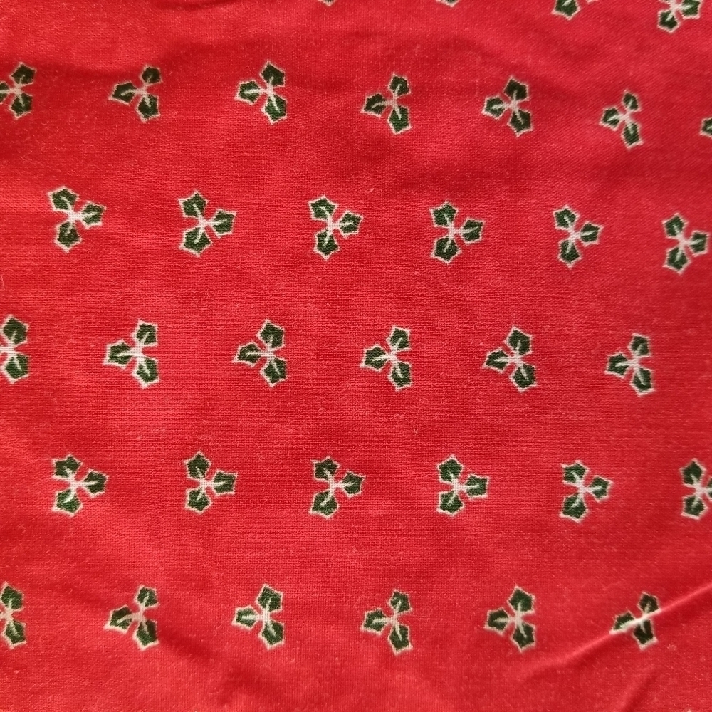 CHRISTMAS Wreath Resversible Set of Four Vintage Placemats - Picture 9 of 10